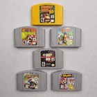 Nintendo 64 N64 Game Lot Donkey Kong Mario Kart 64 Diddy Kong Racing Untested
