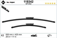 Swf Wischblatt Scheibenwischer Das Original Set 119342 FüR Bmw 1Er F40 2Er F44