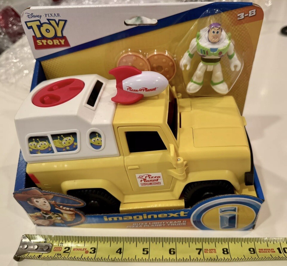 Fisher Price Imaginext Disney Pixar Toy Story Pizza Planet Truck