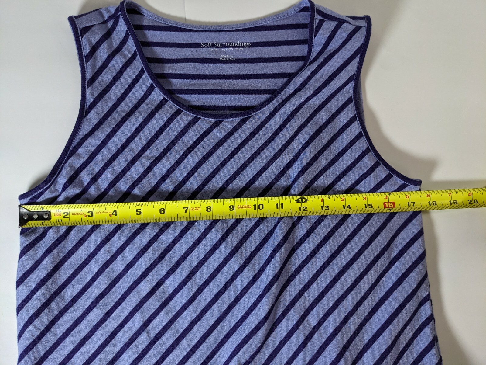 Soft Surrounding Dress Womens Medium Maxi Striped… - image 8