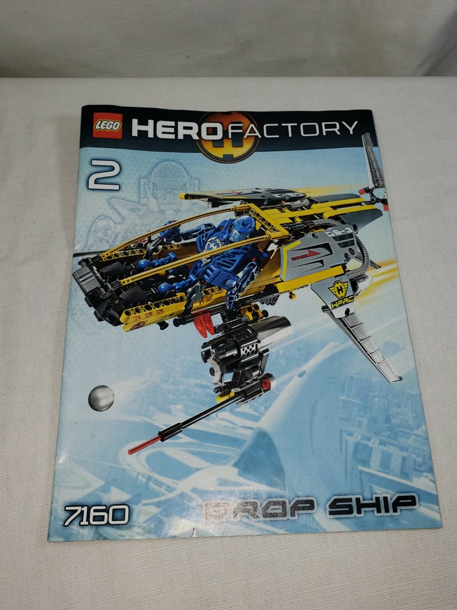 INSTRUCTION MANUAL for Lego set 7160: Hero Factory Drop Ship