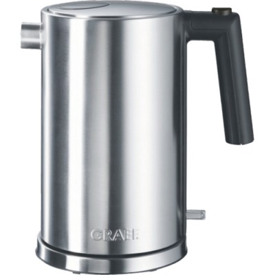 Graef WK 600 Edelstahl Wasserkocher schnurlos 1,5 l Fassungsvermögen Kalkfilter