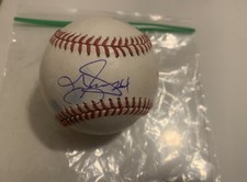 Grady Sizemore Signed Game Used Baseball