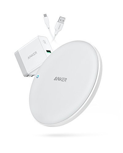 Anker PowerWave Pad Fast Wireless Charger for iPhone X,8