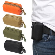 Small EDC Pouch EDC Bag Molle Pouch Tactical Wallet Coin Pouch Purse Key Case