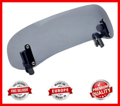 WINDABWEISER WINDSCHILD EINSTELLBARE WINDSCHUTZSCHEIBE SPOILER FÜR MOTORRAD