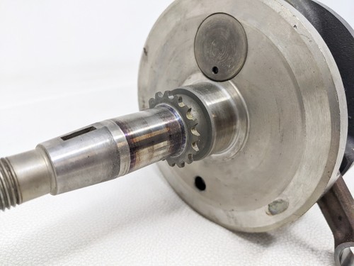 85 Suzuki LT230GE 230 GE Quadrunner Crankshaft Crank Shaft & Connecting Rod Asy - Picture 6 of 12