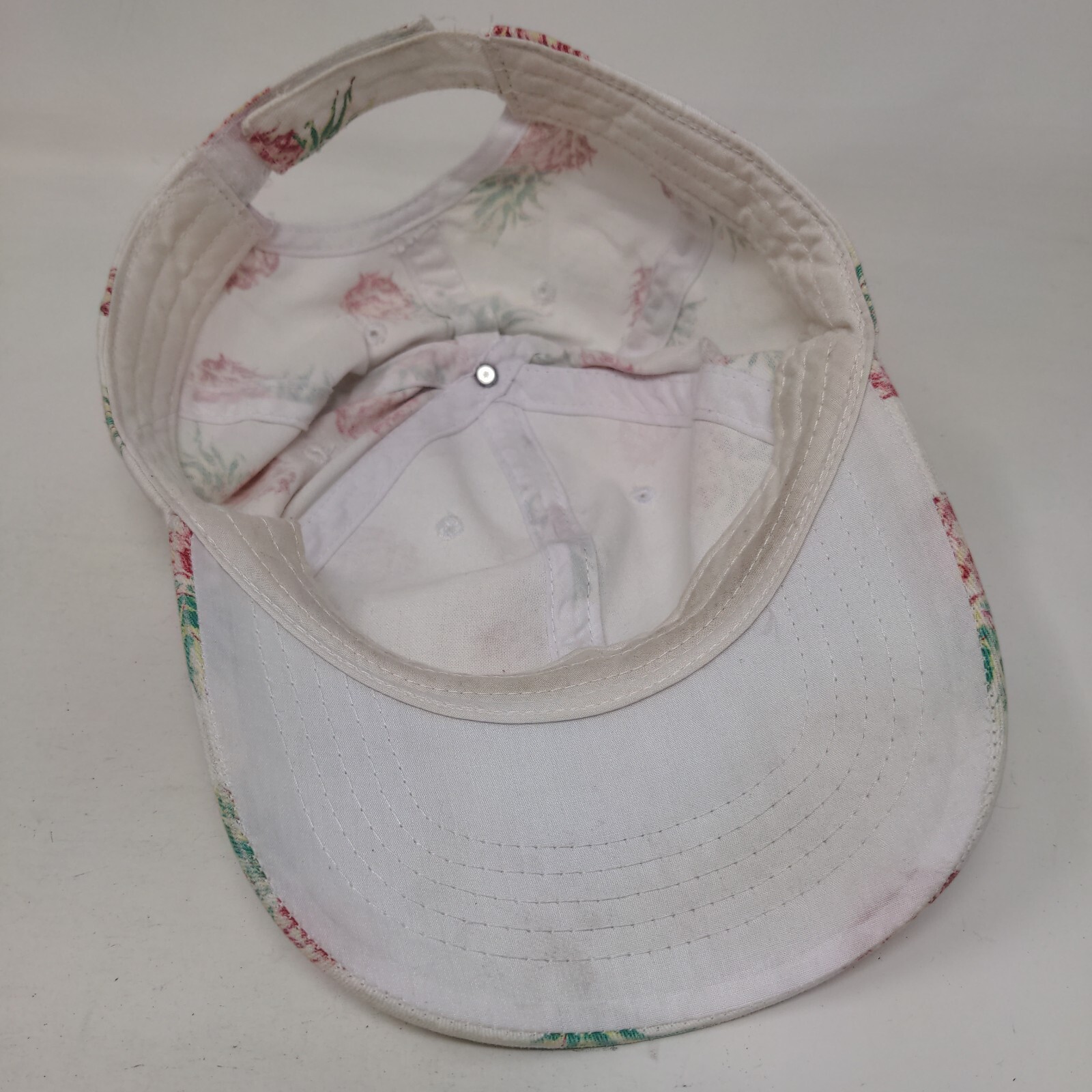 Pineapple Strapback Hat Multicolor OSFM Adjustabl… - image 7