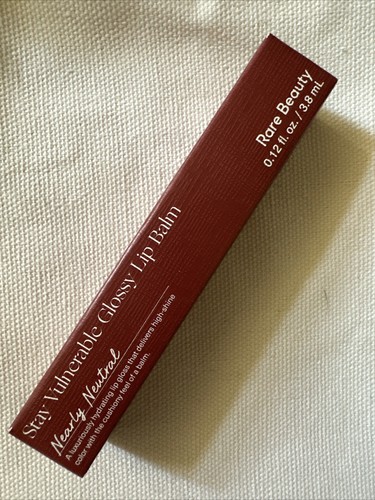Rare Beauty Stay Vulnerable Glossy Lip Balm In Nearly Neutral NEW
