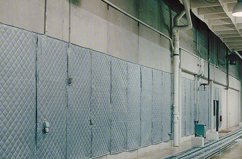 SOUND SEAL Acoustic Partition 0.75 NRC, Gray, 8 ft Overall Lg, 4 ft Overall Wd, 1 in Thick