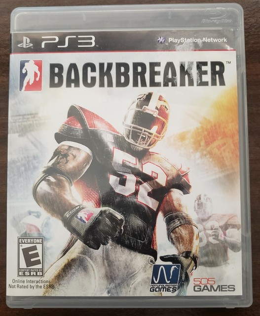 Backbreaker (Sony PlayStation 3 PS3) Rare football game eBay
