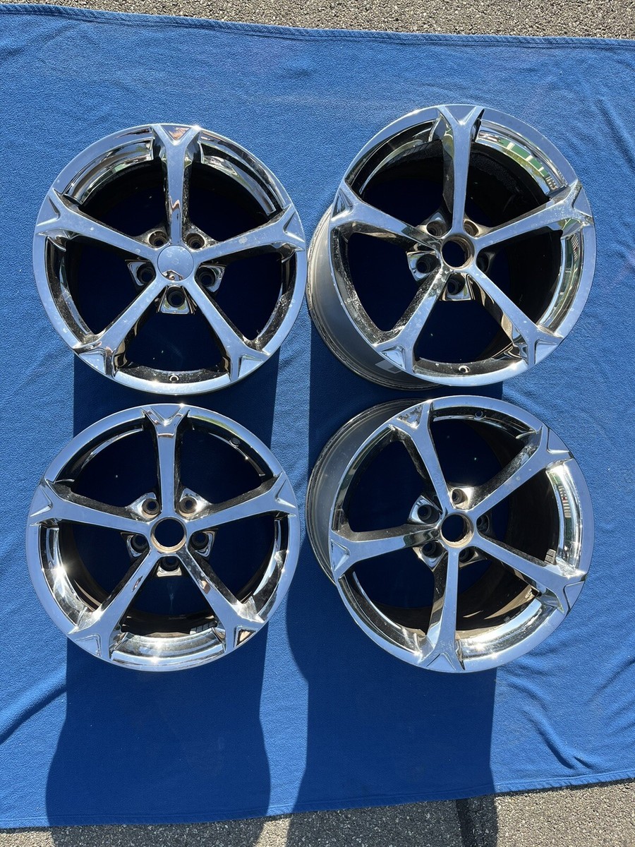 2010-2013 Chevrolet Corvette C6 Grand Sport 5 Spoke Chrome Wheels
