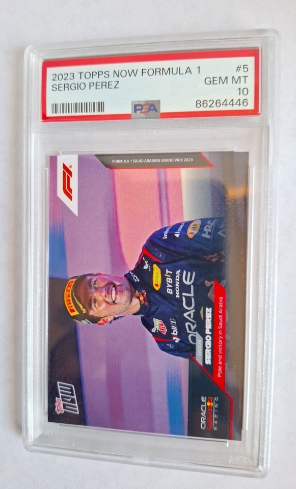 TOPPS F1 TURBO Attax 2023 Carte De Formule 1 N° 191 PSA Sergio Perez