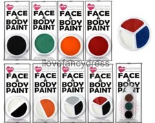 FACE PAINT COSMETIC STAGE BODY THEATRE MAKEUP WATER BASED FACEPAINT FANCY DRESS