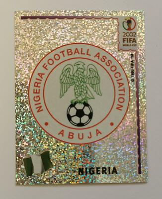 FIFA World Cup 2002 - WM 2002 - Panini Sticker - Wappen Nigeria - Nr. 404