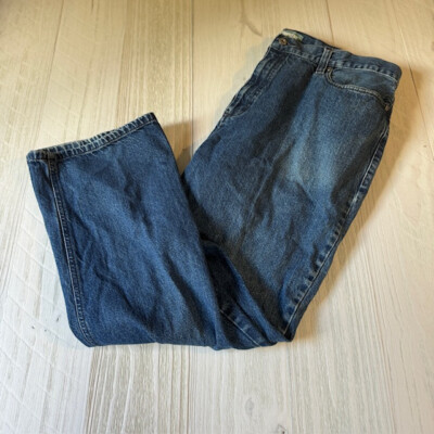 Outdoor Life Jeans Mens 40x30 Blue 100% Cotton Straight Leg