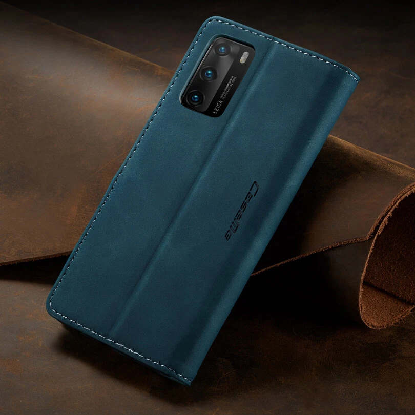 For Huawei P40/P30/P20 Lite Pro/P Smart Leather Wallet Case Magnetic Flip Cover - Image 4 of 4