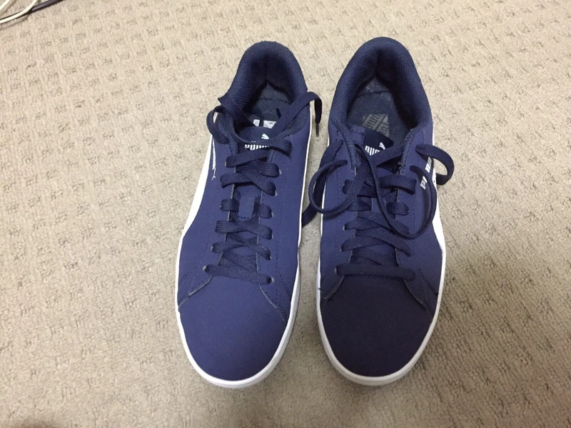 puma shoes in blue colour