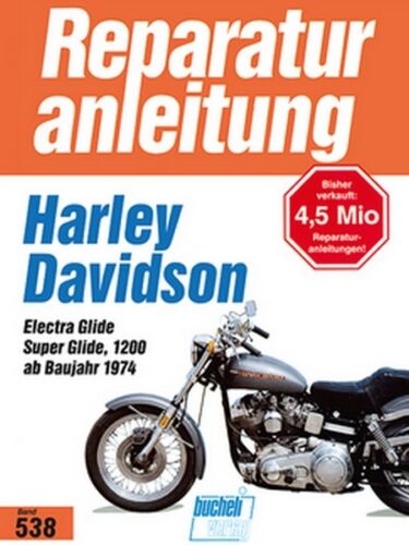 REPARATURANLEITUNG Harley Davidson Electra Super Glide Reparatur/BUCH Handbuch - Photo 1/1