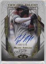 2022 Topps Tier One Talent 56/175 Miguel Andujar #T1TA-MAN Auto 0u0j
