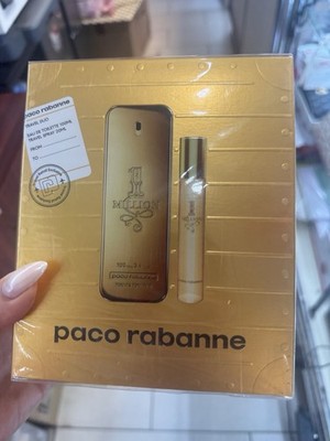 Paco Rabanne 1 Million Eau de Toilette Spray Travel Duo 100ml + 20ml