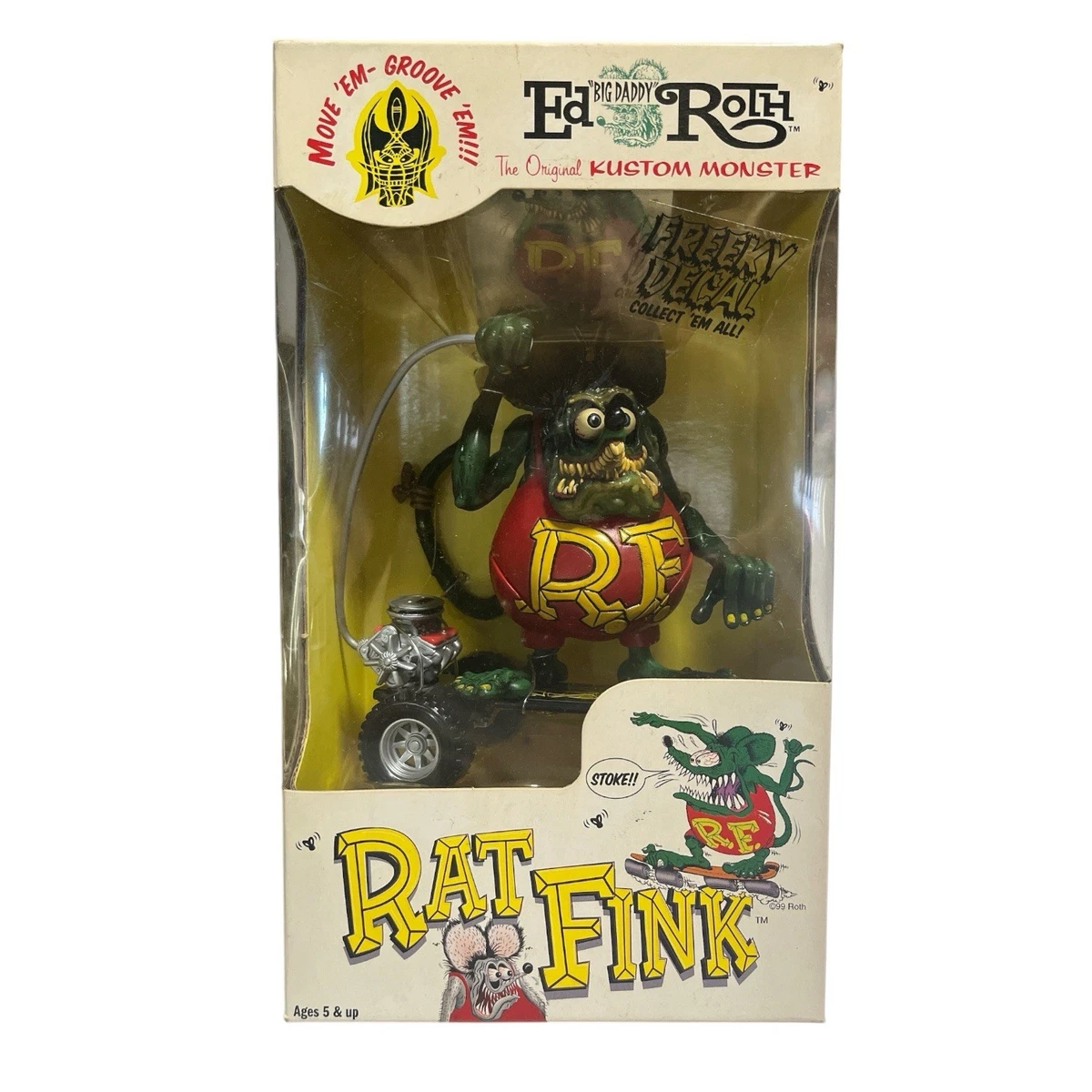 Rat Fink Designer & Urban Vinyl Action Figures for sale | eBay