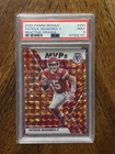 Patrick Mahomes II 2020 Panini Mosaic MVP Reactive Orange Prizm PSA 9 Chiefs