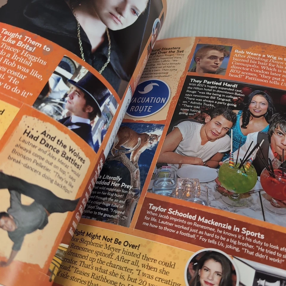 Us Magazine Collectors Edition Twilight Breaking Dawn 2012 Posters Not Incl - Image 4 of 4