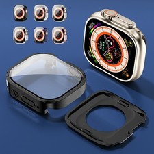 For Apple Watch Series 11 10 9 8 7 6 SE 42/44/45/46mm PC Case Screen Protector
