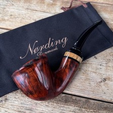 Pipa Eric Nording Extra #2 fatta a mano libera in Danimarca Briar - NUOVO