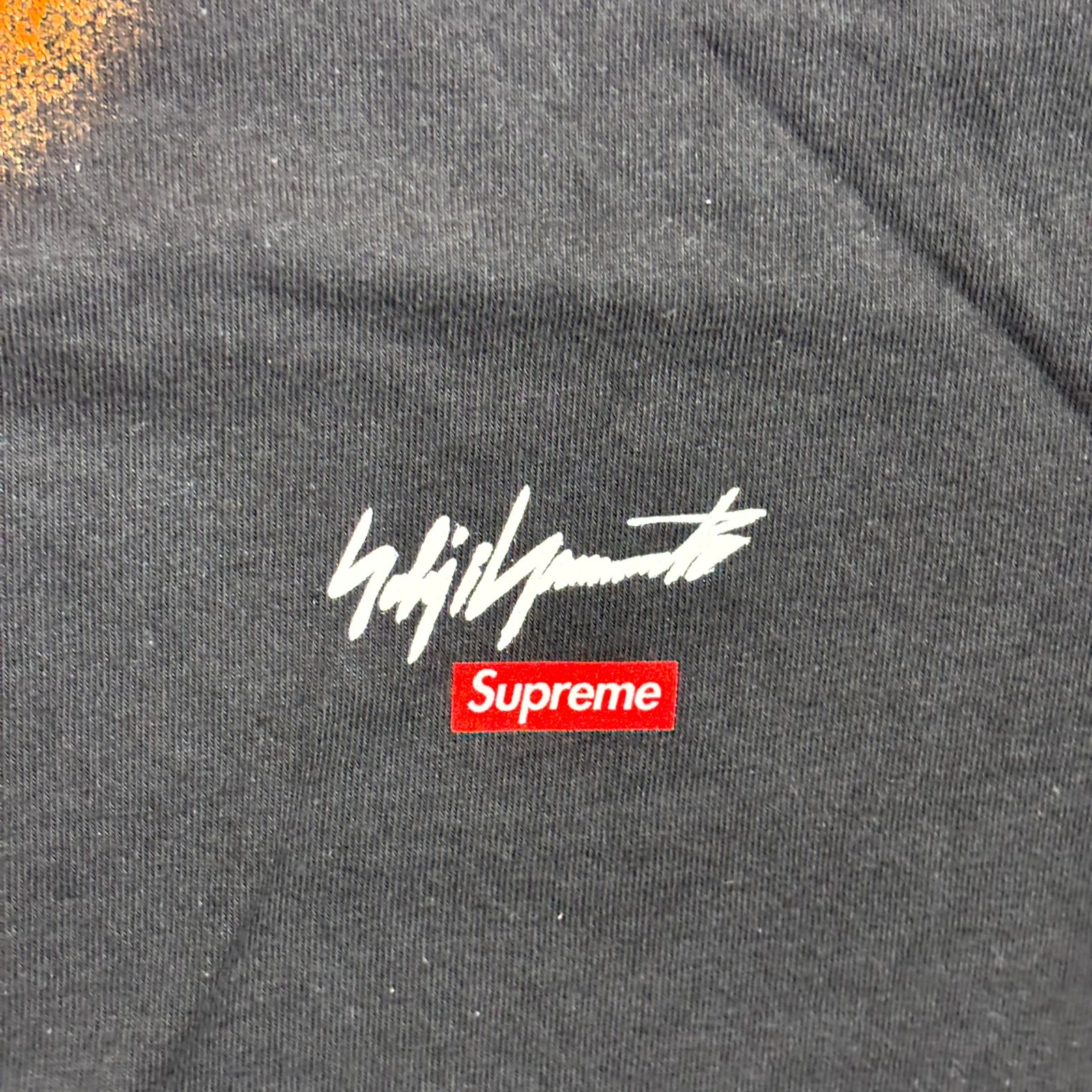 Supreme Yohji Yamamoto Pumpkin Tee 2XL Black Graphic T-Shirt Collab Mens New thumbnail 4