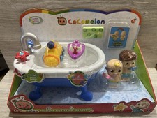 NEW COCOMELON MUSICAL Bath Tub Play Set Squirter JJ And TomTom