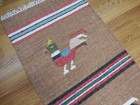 Turkish Oushak(Tree Of lfe) Bird Multicolored Handmade Bohemian Rug 2x8 Ft — photo 9