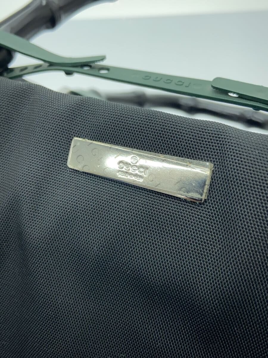 Authentic    GUCCI Shoulder Bag BLK Solid JAPAN - image 7