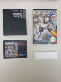 Robocop 3 Nintendo Nes Completo Pal B Esp Complete Rare Spanish version