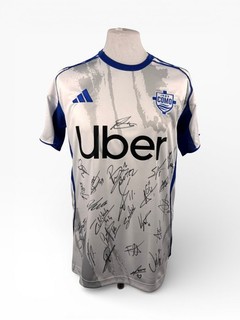 Signed COMO 1907 Shirt by 23 PROOF/COA Nico Paz Morata Roberto Moreno Ramon