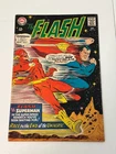 THE FLASH #175 SUPERMAN RACE! SILVER AGE DC COMICS 1967! NO RESERVE!