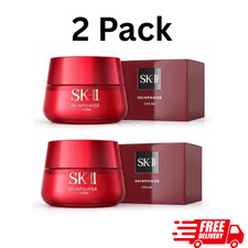 2 Pack New SK-II Skinpower Cream SPF 50 Size - 2.7oz , free Shipping USA