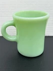 Fire King Oven Ware Jadeite Coffee Mug Thick Heavy C Handle Vintage