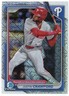 2024 Bowman Chrome Mojo Refractor Prospect Rookie Justin Crawford #17 Phillies