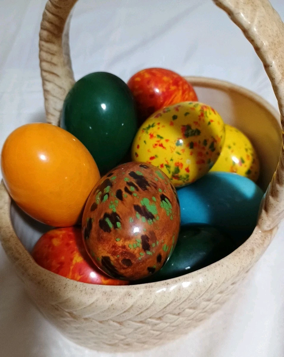 Ceramic Easter Eggs Indiana Collectible Decorative Eggs for sale