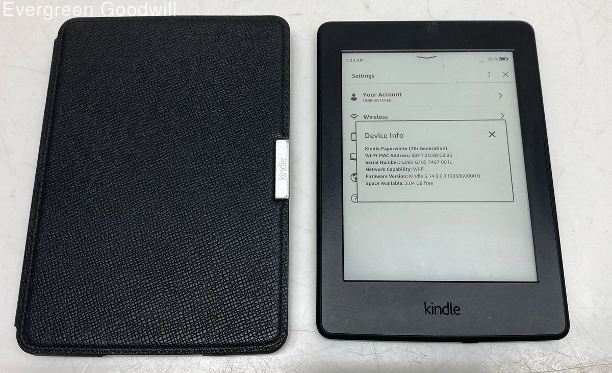 Amazon Kindle Paperwhite (7th Generation) Wi-Fi eBook Readers for