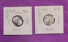 2026 P & D Emerging Liberty Dimes "BU"  In Coin Flips! **FREE SHIPPING**#wj380