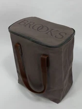 Brooks England Large Hand Bag Waterproof Leather Handles Multi Purpose 15x12x7