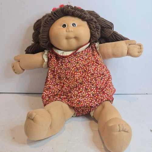 Vintage Cabbage Patch Red Dress w/ Shoes