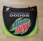 Mountain Dew Dodge ‘See Your Local Dodge Dealer’ Metal Tin Hood Sign - Rare #9 — photo 1