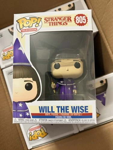 Funko Pop Television Stranger Things Will The Wise #805 NETFLIX w/ PROTECTOR