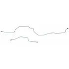 Rear Axle Brake Line Tubes Right Left Preformed 1987-96 Ford F150 Stainless 2pc