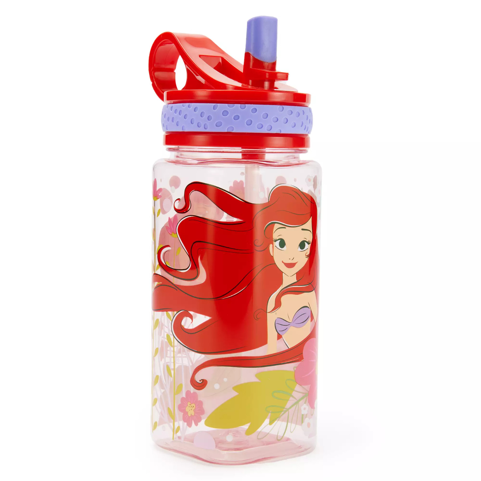 16 Oz Built-in Straw The Little Mermaid New