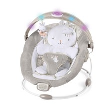 Ingenuity InLighten Baby Bouncer Seat with Light Up Toy Bar, Twinkle Tails